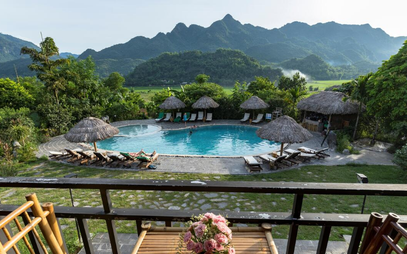 khách sạn núi